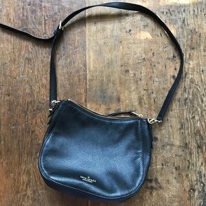 Kate Spade Black Leather Crossbody Purse